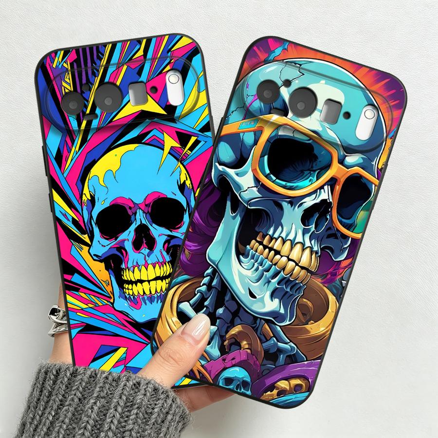 Neon Pop Art Skull Case for Go - Google Pixel 8A 评论和价格