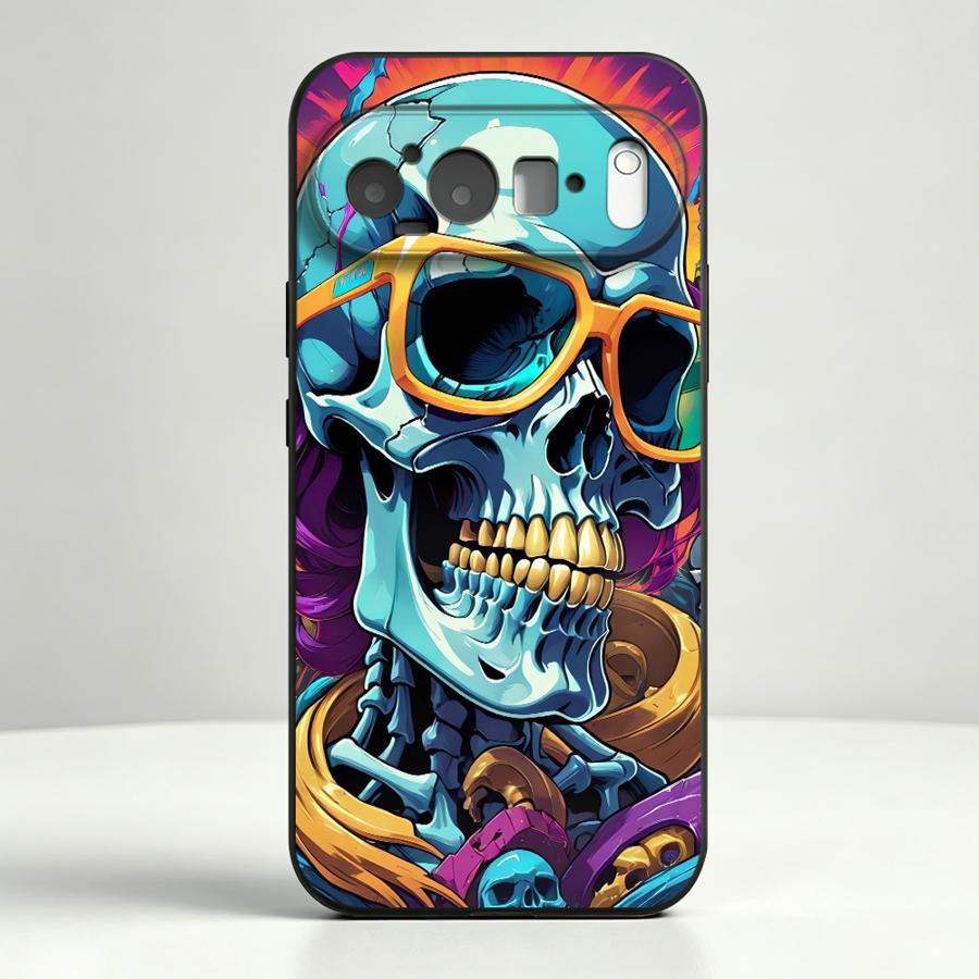 Neon Pop Art Skull Case for Go - Google Pixel 8A 评论和价格