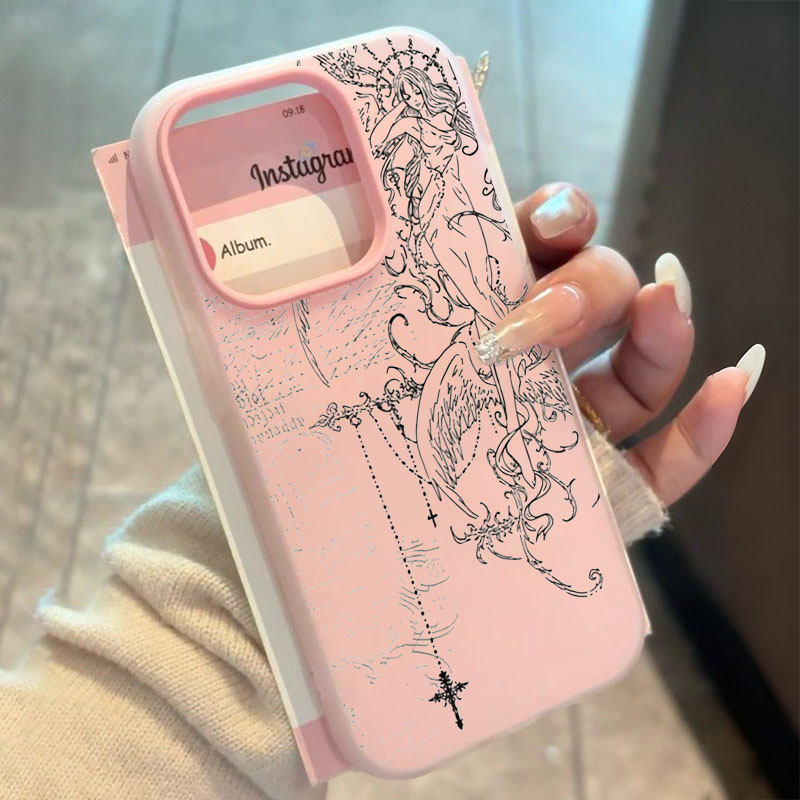 Gothic Style Angel Cross Line  - Samsung Galaxy S24 评论和价格