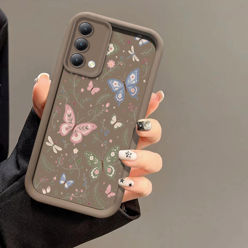 Flowers Butterfly Print Phone  - Realme C67 评论和价格