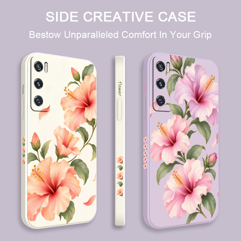 Two Pink Lilies Pattern Case F - Vivo V40 评论和价格