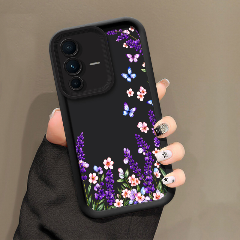 Lavender Butterfly Pattern Pho - Vivo V40 评论和价格