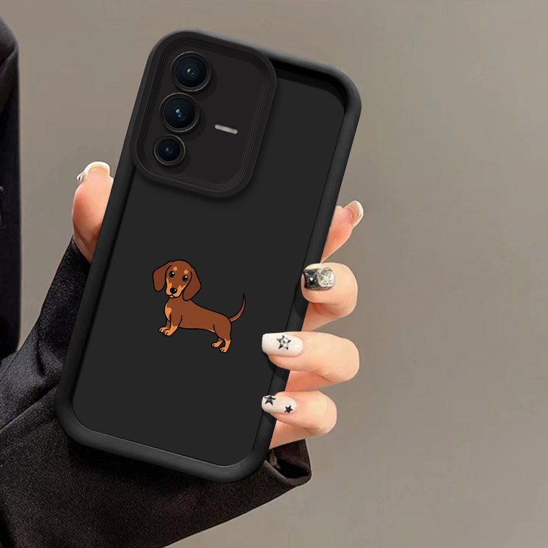 Animal Dachshund Dog Phone Cas - Vivo V40 评论和价格
