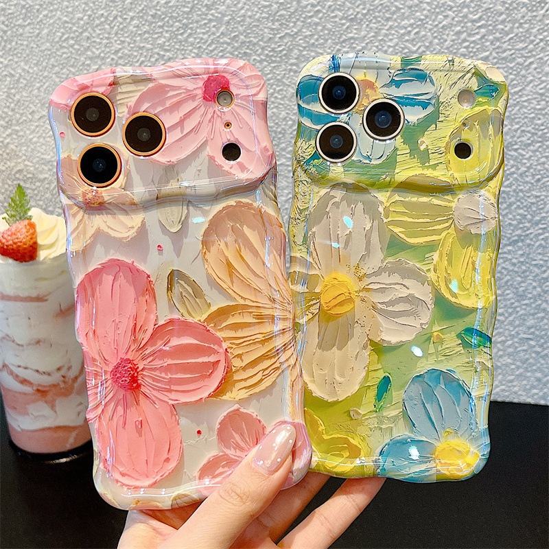 Fashion Oil Painting Flowers W - Apple Iphone 15 评论和价格